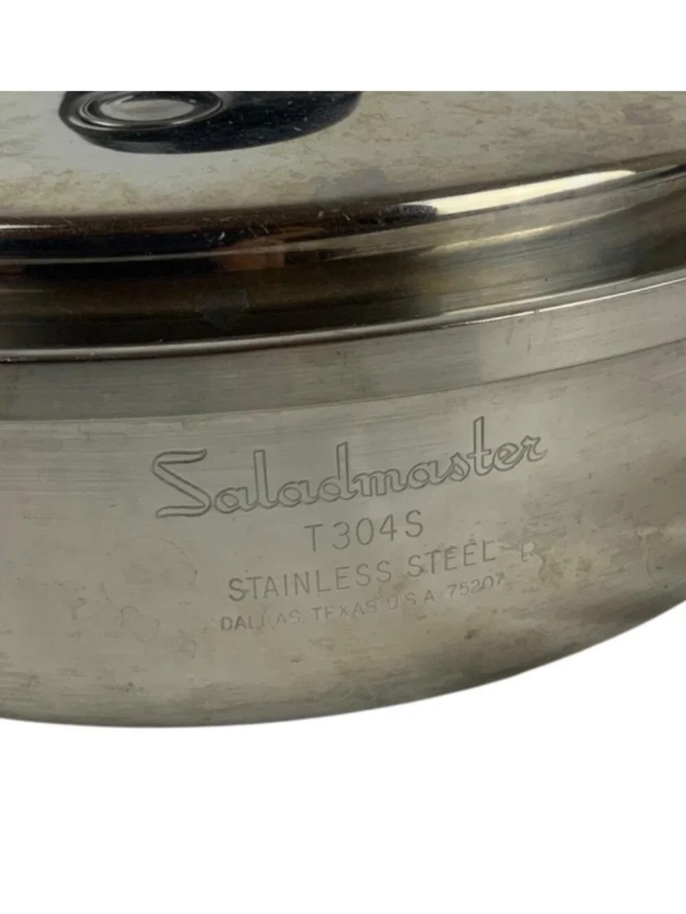 Saladmaster T304S Stainless Steel 9 inch Skillet With Vapo Lid Made in USA